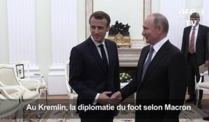 Macron à Poutine: "C'est la Coupe qu'on est venu prendre!"