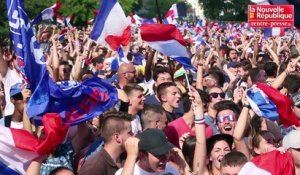 VIDEO. Poitiers : 13 000 supporters dans le parc de Blossac