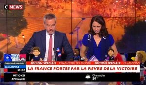 Champion du Monde: Le réveil est difficile pour les millions de Français qui ont fêté la victoire des bleus au mondial 2018, hier soir - Regardez