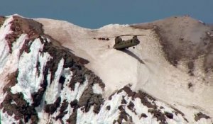 Un sauvetage impressionnant en hélicoptère sur le Mont Hood