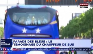 France championne du monde : Le chauffeur du bus des Bleus témoigne (Vidéo)