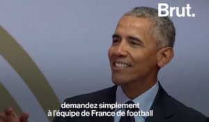 Quand Barack Obama parle de l'équipe de France dans son hommage à Nelson Mandela