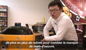 Comme sur des roulettes: le robot livreur débarque en Chine