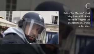 Un collaborateur d'Emmanuel Macron mis à pied pour avoir frappé un manifestant