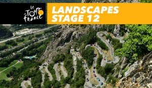 Paysages du jour / Landscapes of the day - Étape 12 / Stage 12 - Tour de France 2018