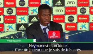 Real Madrid - Vinicius Jr: "Neymar est mon idole"