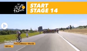 Départ / Start - Étape 14 / Stage 14 - Tour de France 2018