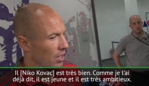 Bayern - Robben: "Nous allons soutenir Kovac"