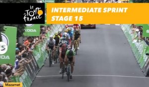 Sprint intermédiaire / Intermediate sprint - Étape 15 / Stage 15 - Tour de France 2018