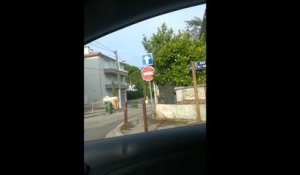 Signalisation étrange à Aix-en-Provence