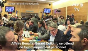 Affaire Benalla: Collomb se défend de tout manquement personnel