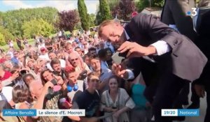 Affaire Benalla : le silence d'Emmanuel Macron
