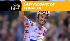 Last kilometer / Flamme rouge - Étape 16 / Stage 16 - Tour de France 2018