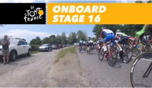 Onboard camera - Étape 16 / Stage 16 - Tour de France 2018