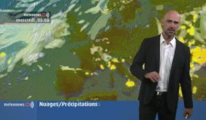 Le bulletin météo du 25-07-2018 04 heures