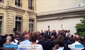 Affaire Benalla : Macron choisit de s'exprimer devant son camp