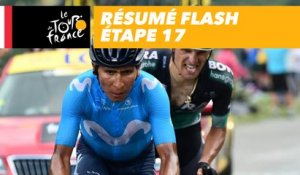 Résumé Flash - Étape 17 - Tour de France 2018