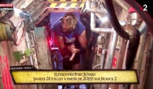 Fort Boyard : Camille Lacourt pris de panique face à des serpents (Vidéo)