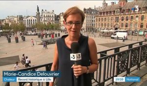 Canicule : record historique à Lille