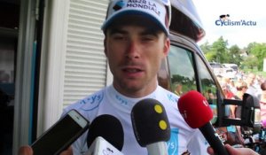Tour de France 2018 - Pierre Latour "content de l'avoir ce maillot blanc de meilleur jeune"