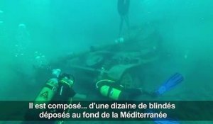 Liban: création d'un parc sous-marin composé de chars