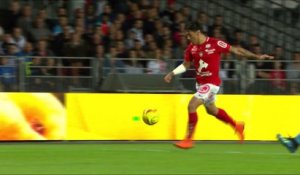Domino's Ligue 2 - Brest / Metz - Gaëtan Belaud trouve la transversale !