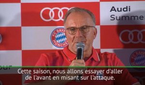Bayern - Rummenigge : "Gagner sur tous les tableaux en attaquant"
