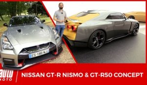 Nissan GT-R Nismo et GT-R50 Italdesign 2018 - TEST + PRESENTATION : avis aux gamers