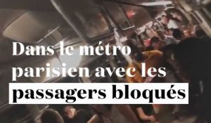 3 minutes avec les passagers de la ligne 1 bloqués, à Paris