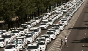 Espagne : première victoire pour les taxis
