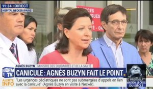 Canicule: la ministre de la Santé indique que "18 hôpitaux restent en tension"