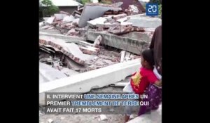 Un nouveau séisme de magnitude 7 frappe l'île de Lombok
