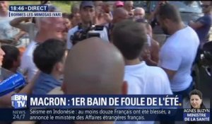 Quand Emmanuel Macron avoue préférer la mer à la piscine...