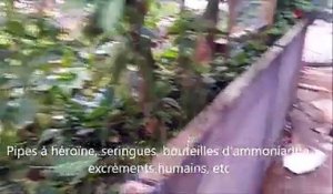 Bruxelles : nouvelle vidéo ultra trash de drogués au quartier Alhambra
