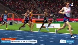 Athlétisme : Amdouni en or sur 10 000 mètres