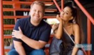 Ariana Grande Gets Hurt While Filming 'Carpool Karaoke' | Billboard News