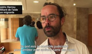 Cédric Herrou demande la levée de son contrôle judiciaire