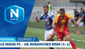 J2: Le Mans FC - US Avranches MSM (1-1), le résumé