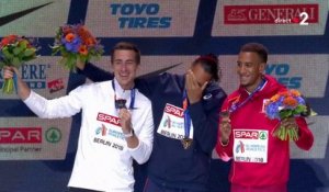 Championnats Européens / Athlétisme : Le podium de Pascal Martinot-Lagarde