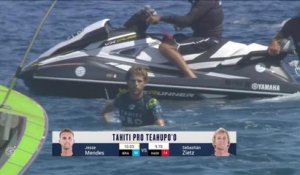 Adrénaline - Surf : Tahiti Pro Teahupo'o, Men's Championship Tour - Round 2 heat 11