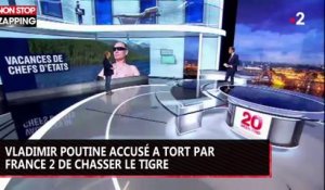 Vladimir Poutine accusé à tort de chasser le tigre par France 2 (vidéo)