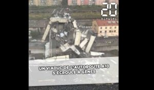 Italie: Un viaduc de l'autoroute A10 s'écroule à Gênes