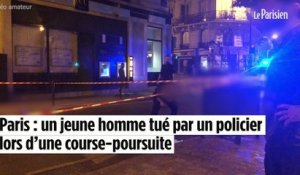 Un jeune homme tué par un policier lors d’une course-poursuite à Paris
