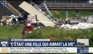 "Il va nous laisser un gros vide": les proches des victimes françaises du viaduc de Gênes témoignent