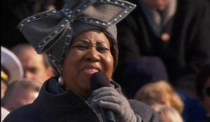 Quand Aretha Franklin chantait pour l'investiture de Barack Obama en 2009