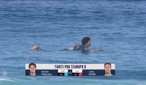 Adrénaline - Surf : Tahiti Pro Teahupo'o, Men's Championship Tour - Round 3 heat 1