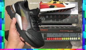 ROLAND TR-808 DRUM MACHINE INSPIRED PUMA RS-0 SHOES