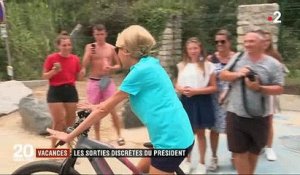Les touristes et habitants de Bormes-les-Mimosas déçus de la discrétion d'Emmanuel Macron - Regardez
