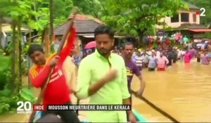 Inde : mousson meurtrière dans le Kerala