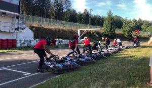 Francorchamps: les Borlée fans de vitesse aussi en karting pour Cap 48